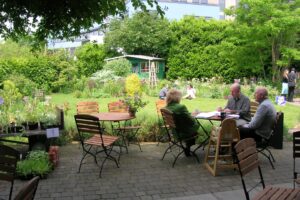 Garden Cafe, veranda