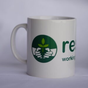 white restore mug