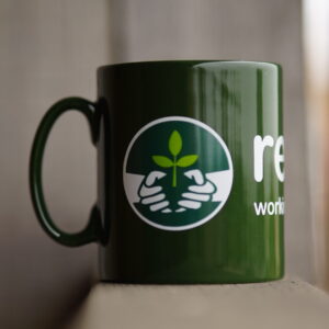 green restore mug