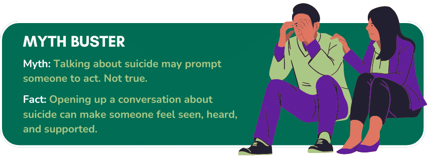 Myth Buster - World Suicide Prevention Day